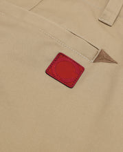 Embroidered Chino Pants (Beige)