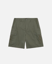 Embroidery Cargo Shorts (Olive)