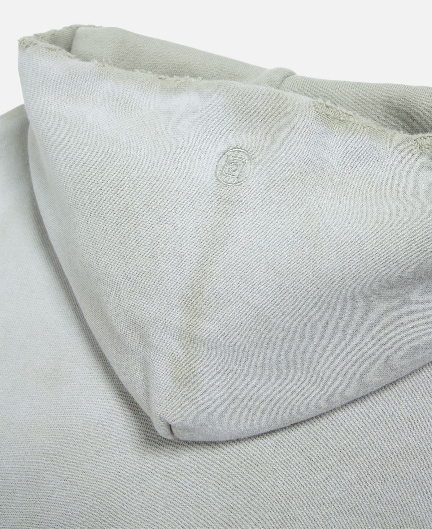 Heavy Washed Zip Up Hoodie (Green)