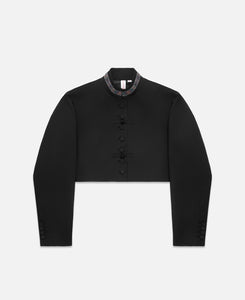 Women's Stand Collar Jacket (Black)