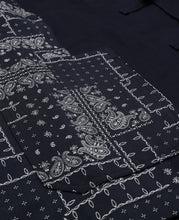 Paisley Chinese Shirt (Navy)