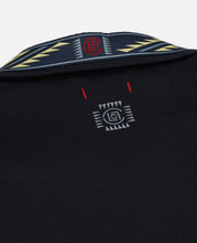 Paisley Chinese Shirt (Navy)