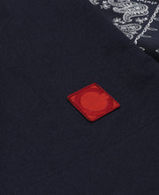 Paisley Chinese Shirt (Navy)