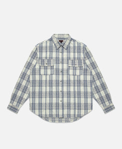 Patch Pockets Shirt (Blue)