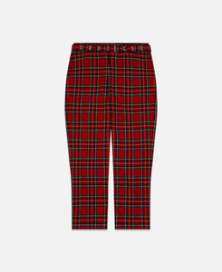 Plaid Pants (Red)