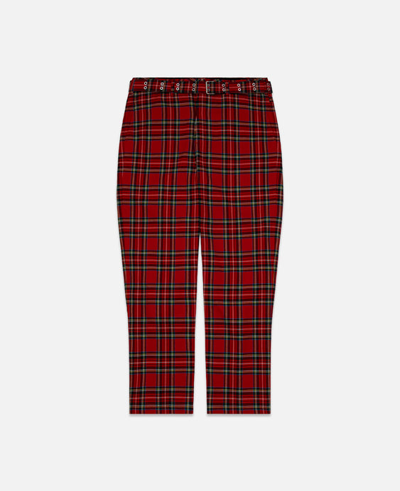 Plaid Pants (Red)