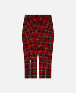 Plaid Pants (Red)
