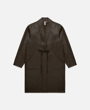 Leather Kimono (Brown)