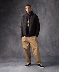 Quilted Clot Jacket (Black)