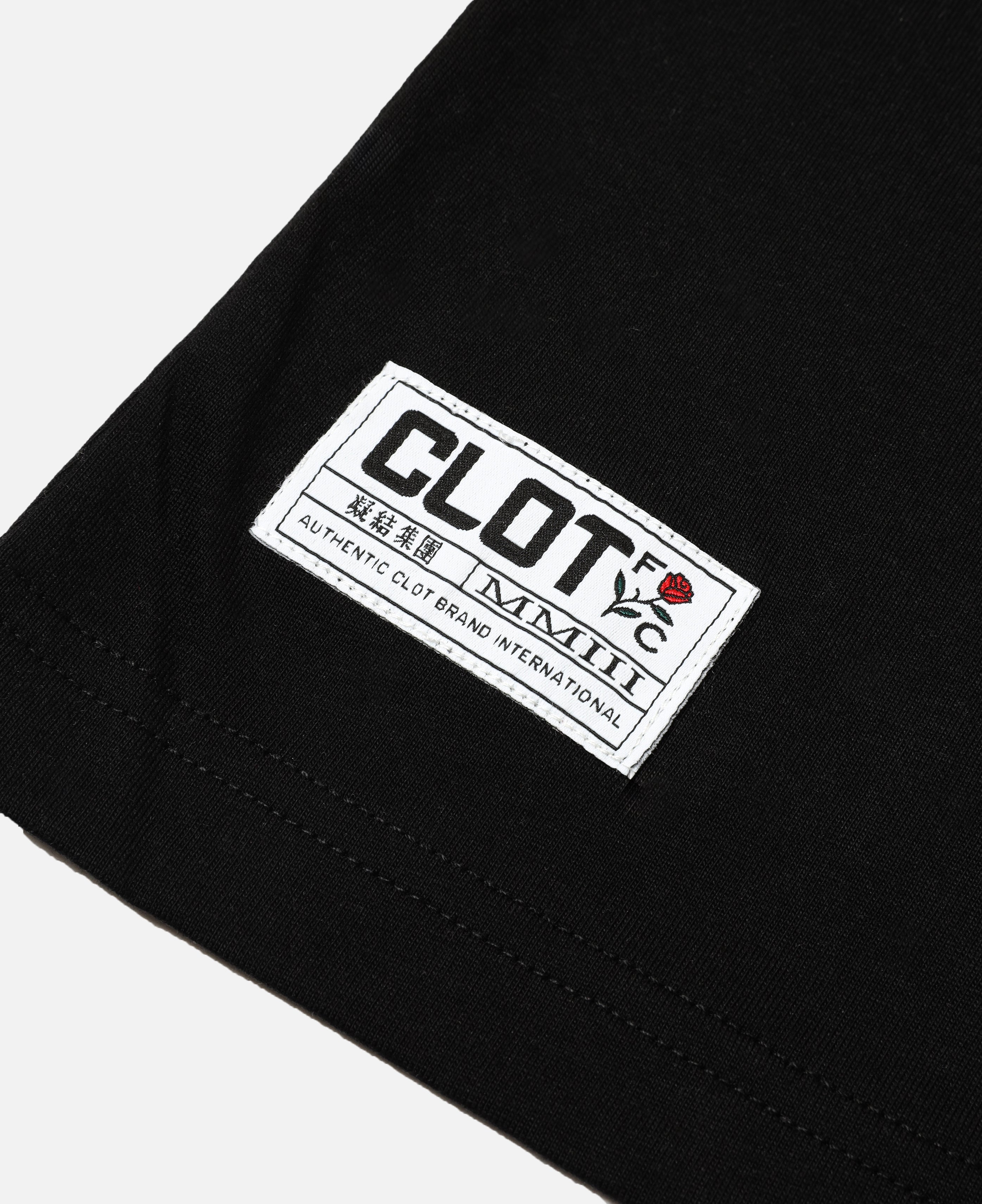 CLOT FC Flower T-Shirt (Black)