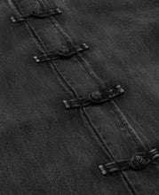 Washed Chinese Shirt (Black)