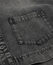 Washed Oversize Shirt (Grey)