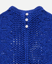 Women's Knitted Top (Blue)