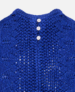 Women's Knitted Top (Blue)