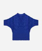 Women's Knitted Top (Blue)