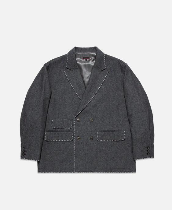 Wool Blazer (Grey)