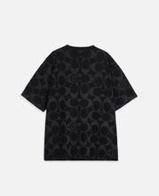 Coach Clot Signature Relaxed T-Shirt (Black)