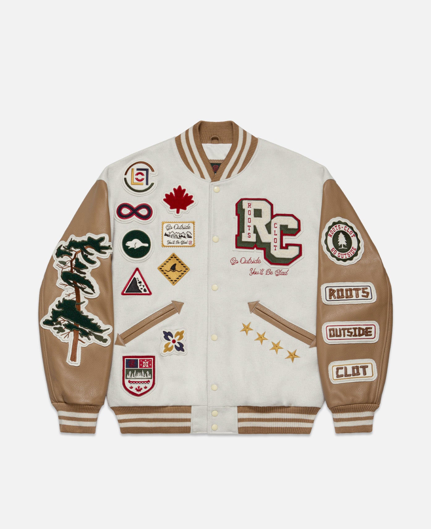 Varsity Jacket (Cream)