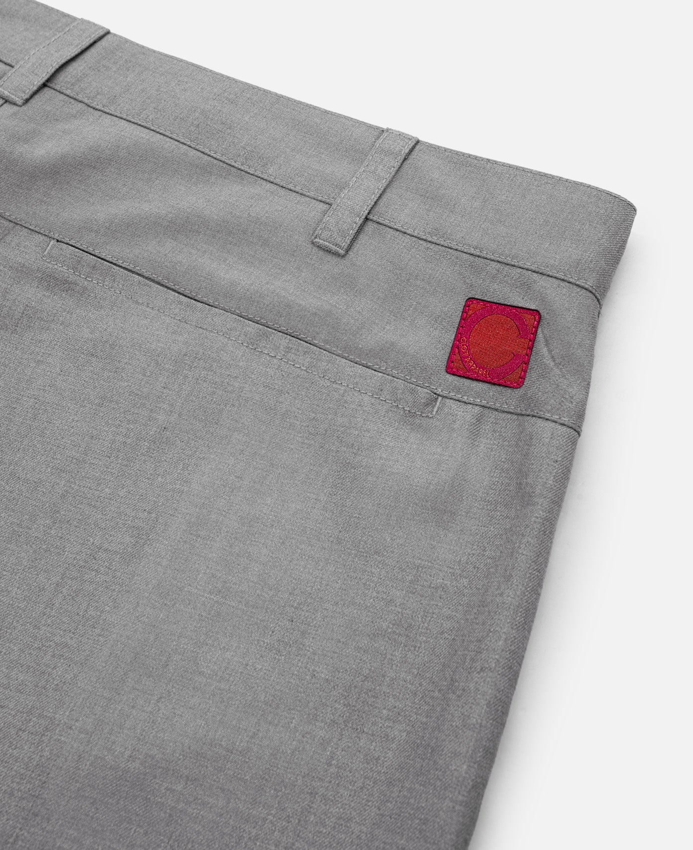 Zip Pants (Grey)
