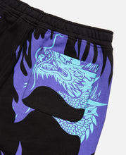 Burning Dragon Shorts (Purple)