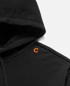 CLOTTEE Foil Print Hoodie (Black)