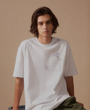 CLOTTEE Foil Print T-Shirt (White)