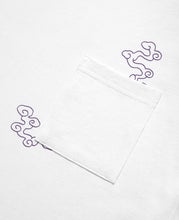 CLOTTEE Foil Print T-Shirt (White)