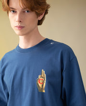 CLOTTEE Hand T-Shirt (Navy)