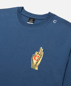 CLOTTEE Hand T-Shirt (Navy)