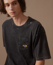 CLOTTEE Label S/S T-Shirt (Black)