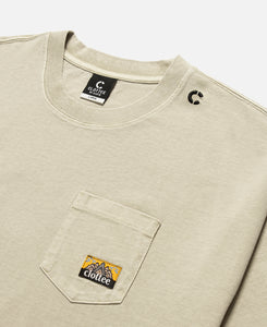 CLOTTEE Label S/S T-Shirt (Khaki)