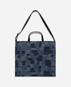 Crossbody Tote Bag (Blue)