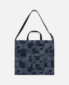 Crossbody Tote Bag (Blue)