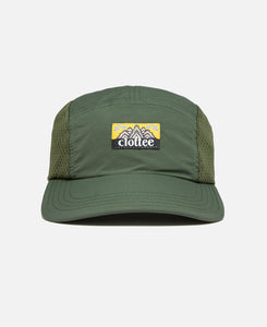 Nylon 5 Panel Hat (Olive)