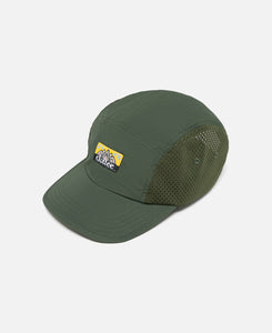 Nylon 5 Panel Hat (Olive)