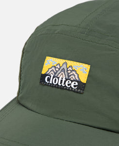 Nylon 5 Panel Hat (Olive)