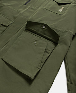 Nylon Hooded Parka (Olive)