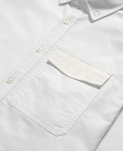 Shirt With Nylon Pocket Flap (White)