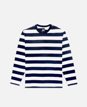 Striped L/S T-Shirt (Navy)