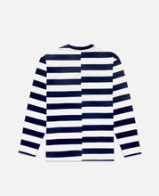 Striped L/S T-Shirt (Navy)