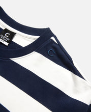 Striped L/S T-Shirt (Navy)