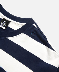 Striped L/S T-Shirt (Navy)