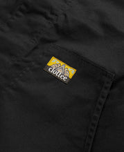 Twill Worker Jacket (Black)