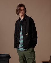Twill Worker Jacket (Black)