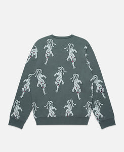 Allover Knit Sweater (Grey)