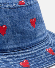 EU Denim Logo Bucket Hat (Blue)