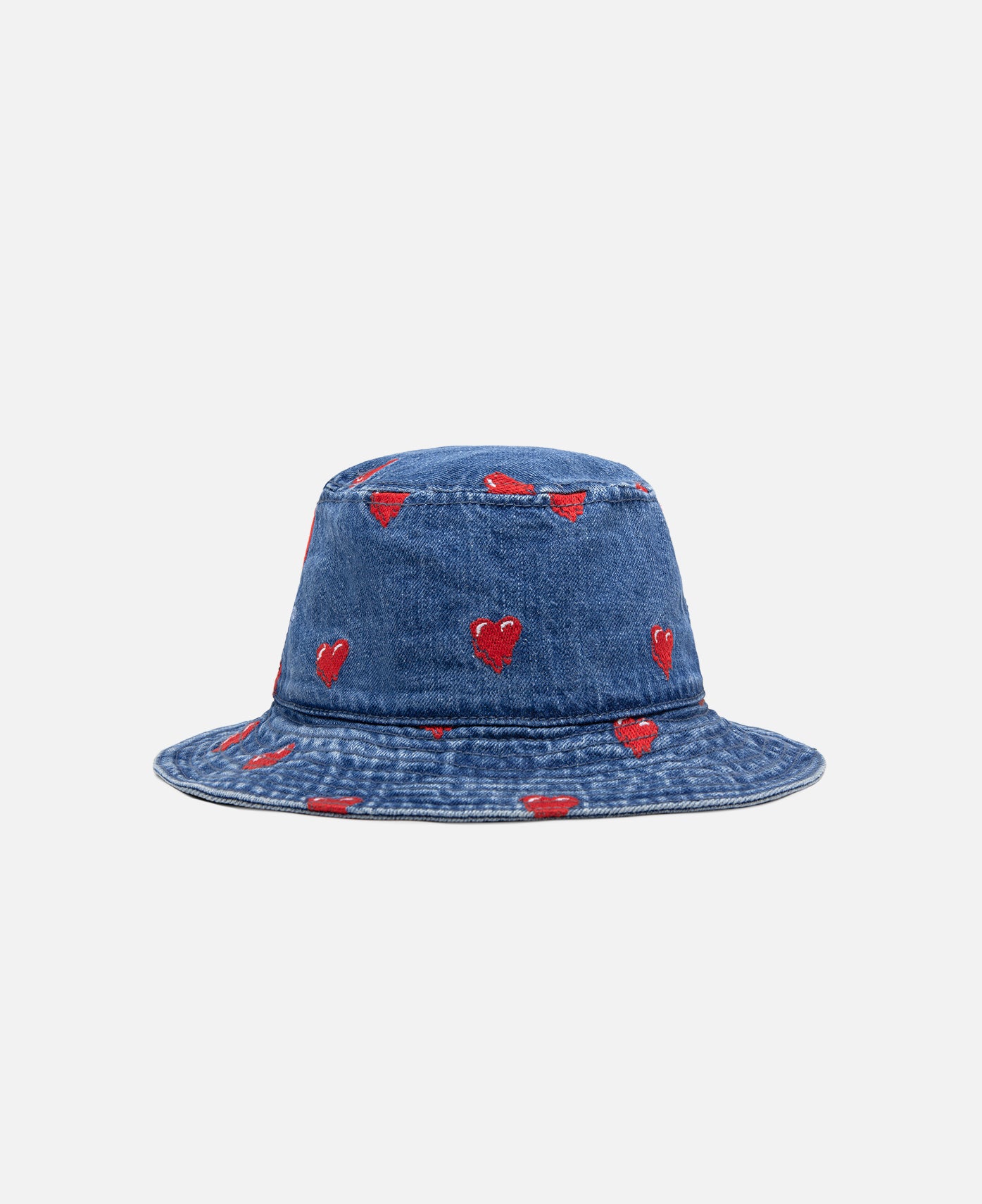 EU Denim Logo Bucket Hat (Blue)