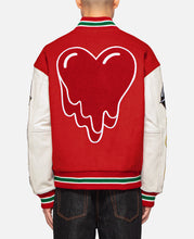 EU Patches Varsity Jacket (Red)