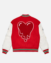 EU Patches Varsity Jacket (Red)