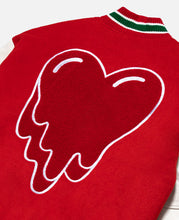 EU Patches Varsity Jacket (Red)
